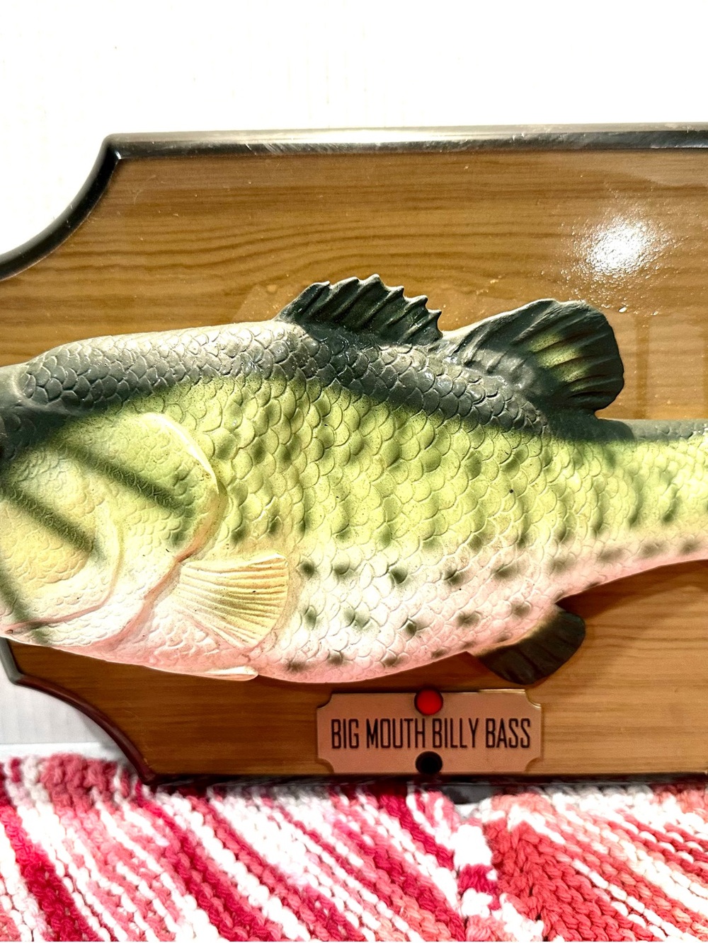 Animated Singing Fish - Green Big Mouth Billy Bass